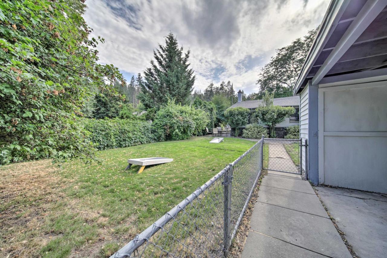Bright And Airy Liberty Lake Abode With Backyard! Esterno foto
